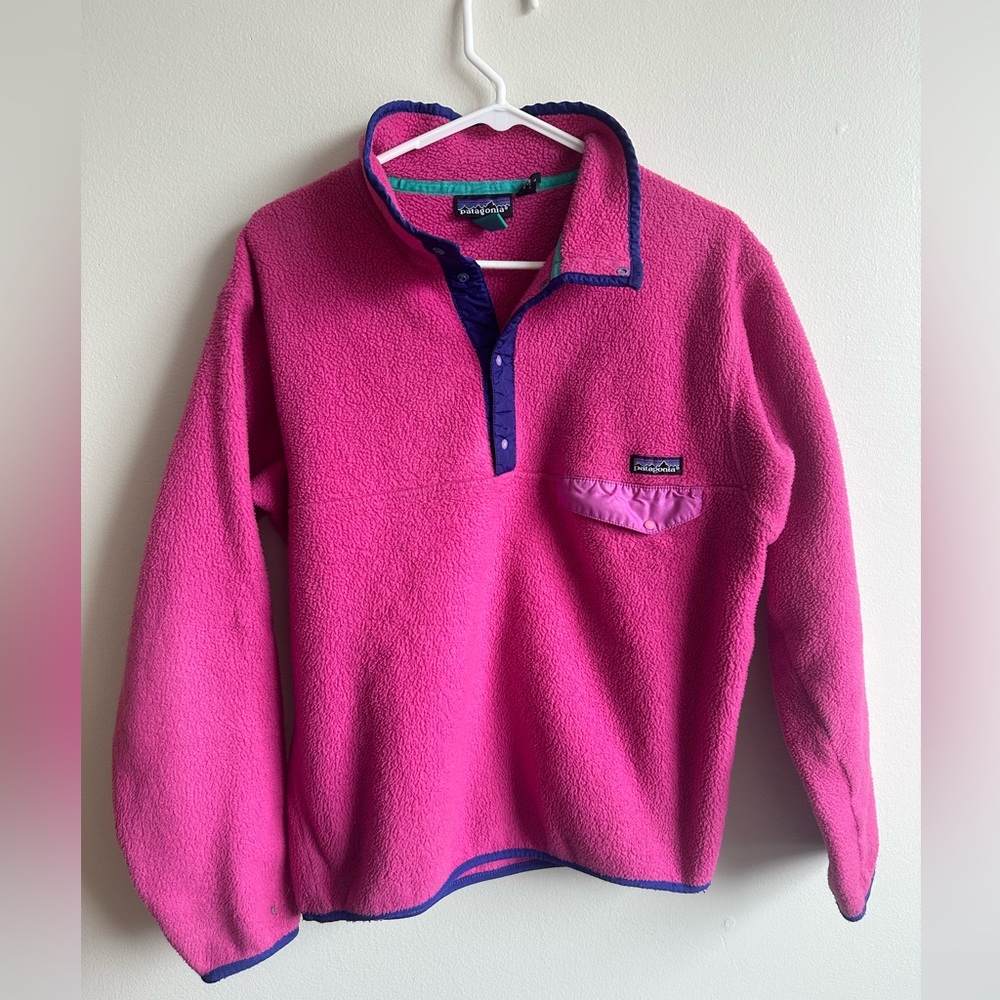 Patagonia vintage pullover fleece